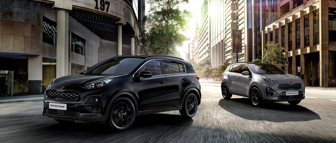 A Kia bemutatja a Sportage Black Edition-t