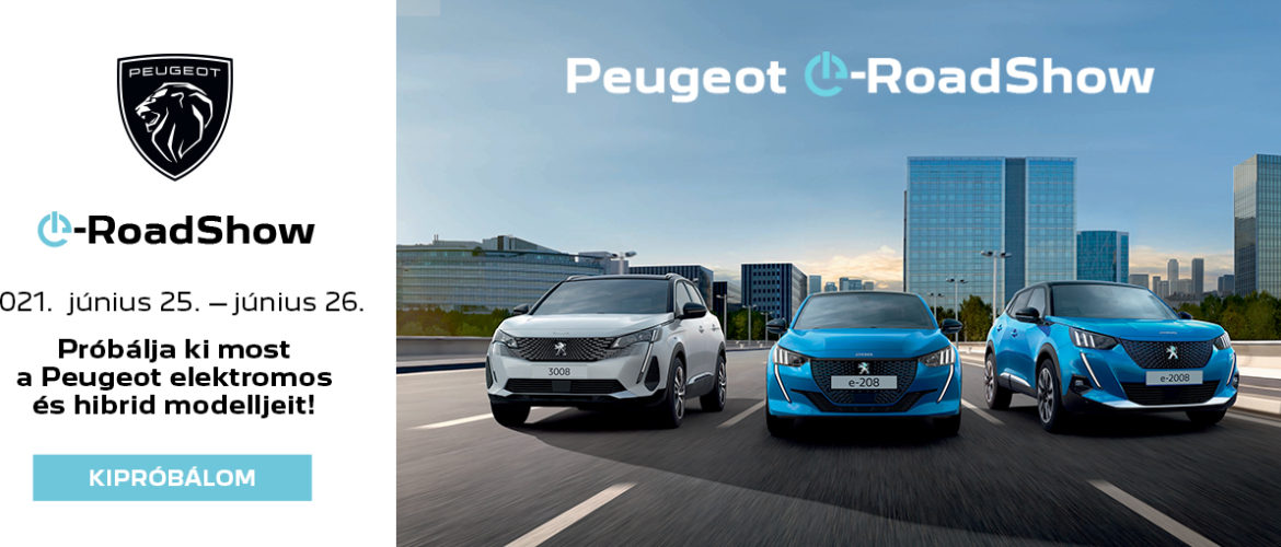 PEUGEOT ELEKTROMOS ROADSHOW